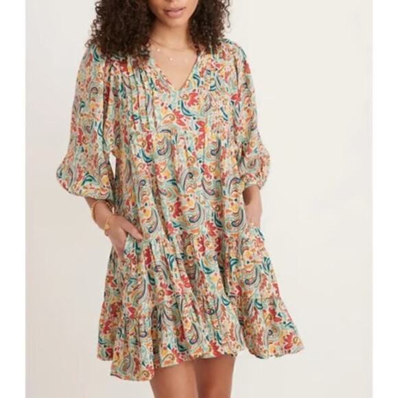 Marine Layer Scarlett Mini Dress Women's Size Small - Picture 1 of 5